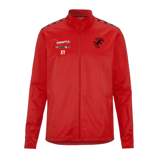 Craft Squad Go Jacke Rot F430000 SC Wiener Viktoria