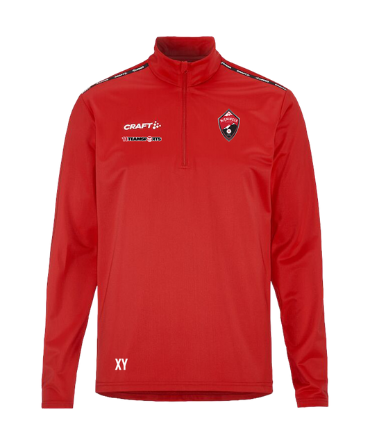 Craft Squad Go Halfzip Sweatshirt Kids Rot F430000 SPG Mieming