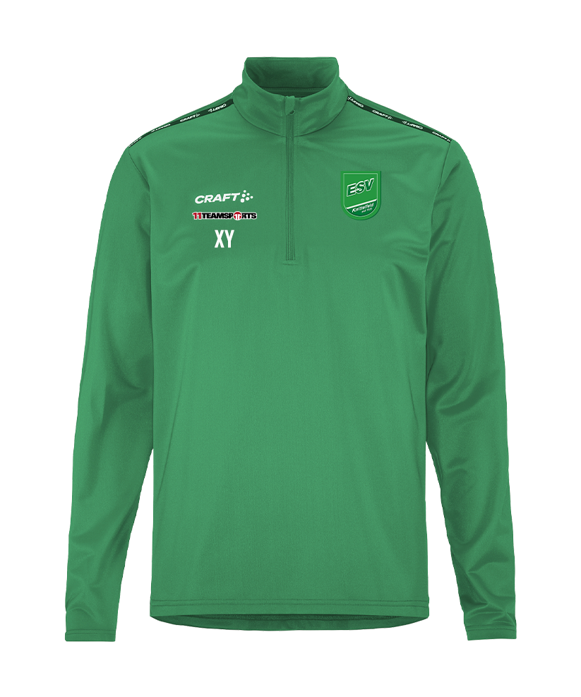 Craft Squad Go Halfzip Sweatshirt Kids Grün F651000 ESV Knittelfeld