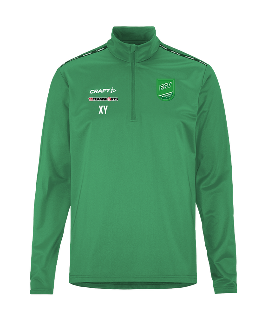 Craft Squad Go Halfzip Sweatshirt Grün F651000 ESV Knittelfeld