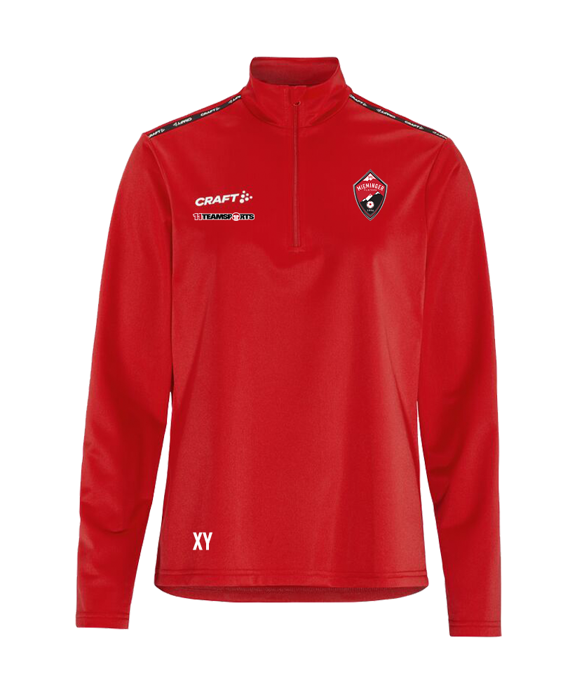 Craft Squad Go Halfzip Sweatshirt Damen Rot F430000 SPG Mieming