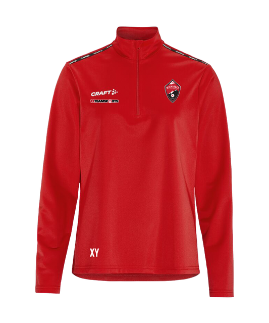 Craft Squad Go Halfzip Sweatshirt Damen Rot F430000 SPG Mieming