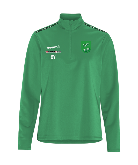 Craft Squad Go Halfzip Sweatshirt Damen Grün F651000 ESV Knittelfeld