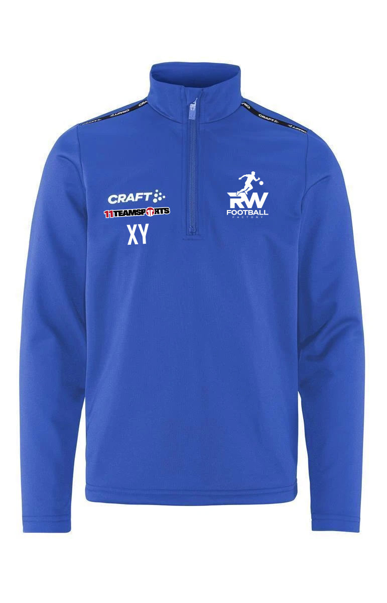 Craft Squad Go Halfzip Sweatshirt Kids Blau F346000 RW Football Factory