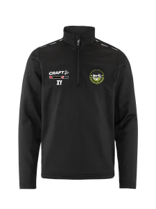 CRAFT Squad Go Halfzip Kids Schwarz Elite-FIT