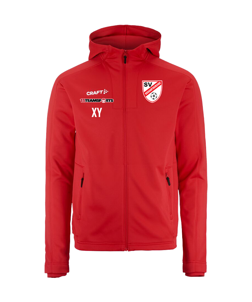 Craft Kapuzenjacke Rot Kids SV Sieghartskirchen