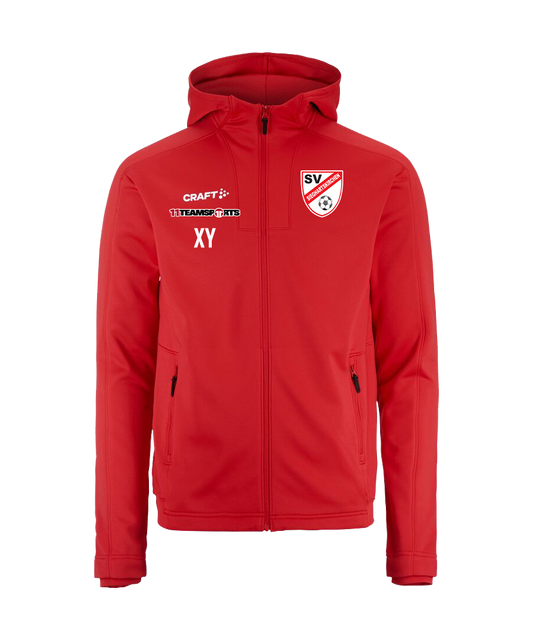 Craft Kapuzenjacke Rot Kids SV Sieghartskirchen