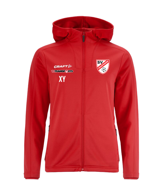 Craft Kapuzenjacke Rot Damen SV Sieghartskirchen