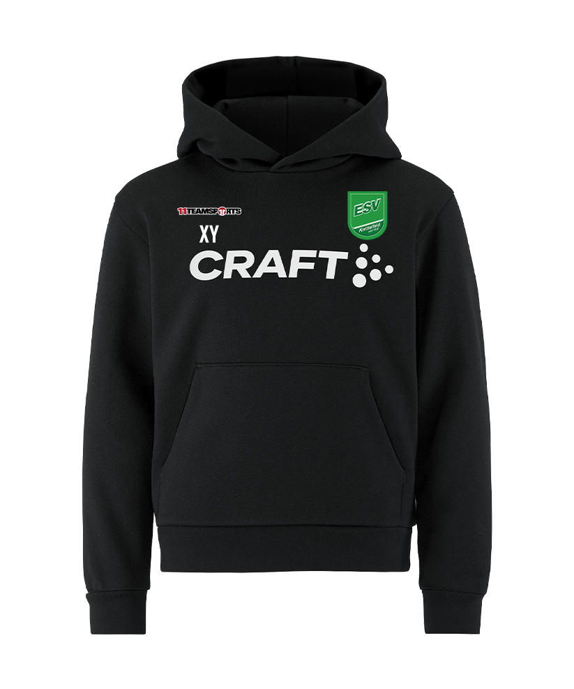 Craft Community 2.0 Craft Hoodie Kids Schwarz F999000 ESV Knittelfeld
