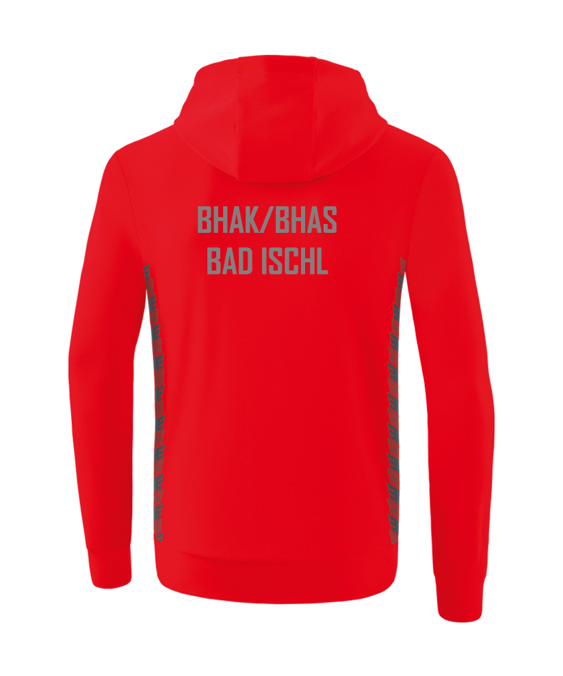 Erima Essential Team Hoody Kids Rot Grau HAK Bad Ischl