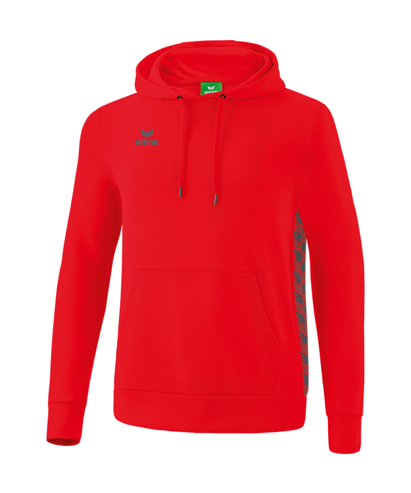 Erima Essential Team Hoody Kids Rot Grau HAK Bad Ischl