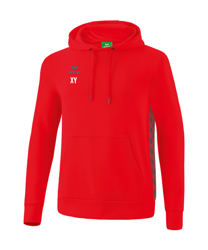 Erima Essential Team Hoody Kids Rot Grau HAK Bad Ischl