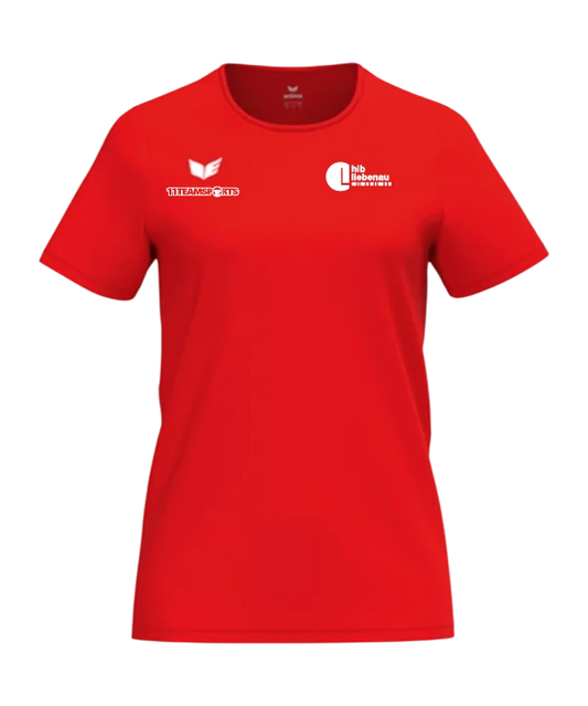 ERIMA INTRO function T-Shirt Damen Rot HIB Liebenau