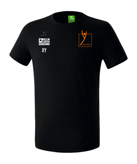 ERIMA Teamsport T-Shirt Kids Schwarz VBC Weiz