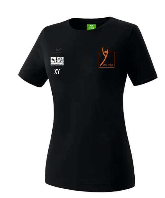 ERIMA Teamsport T-Shirt Damen Schwarz VBC Weiz
