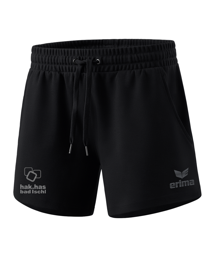 Erima Essential Team Sweatshort Schwarz Damen HAK Bad Ischl