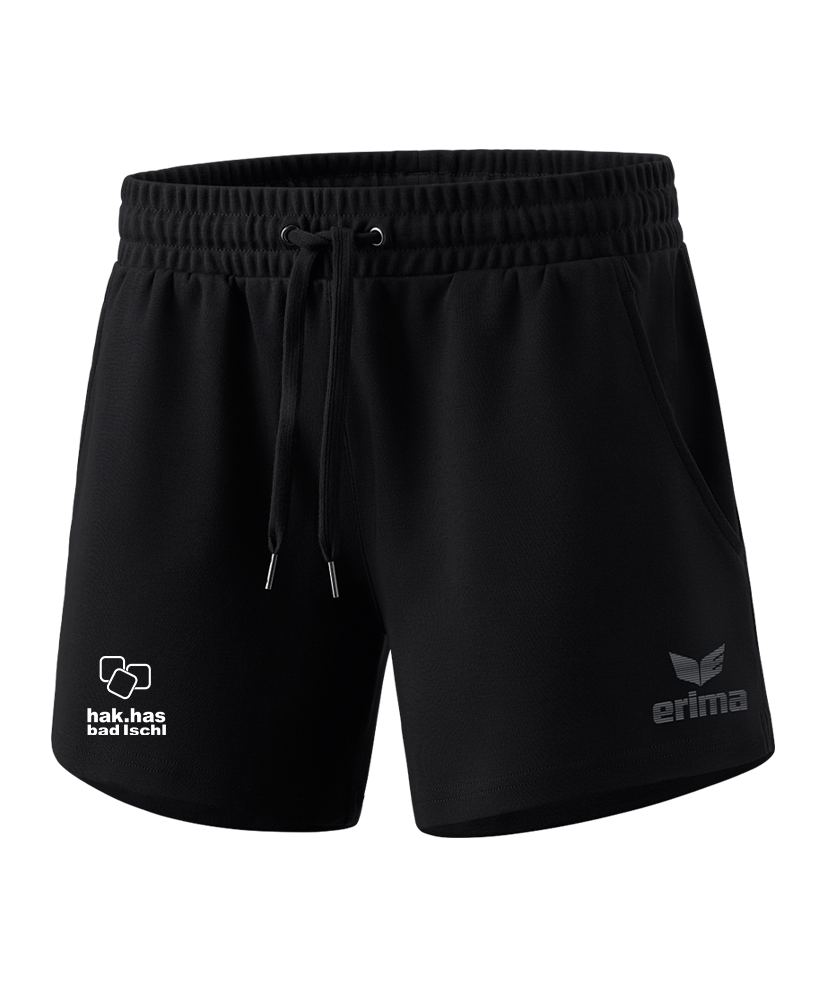 Erima Essential Team Sweatshort Schwarz Damen HAK Bad Ischl
