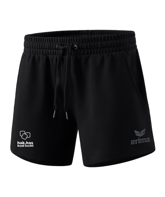 Erima Essential Team Sweatshort Schwarz Damen HAK Bad Ischl