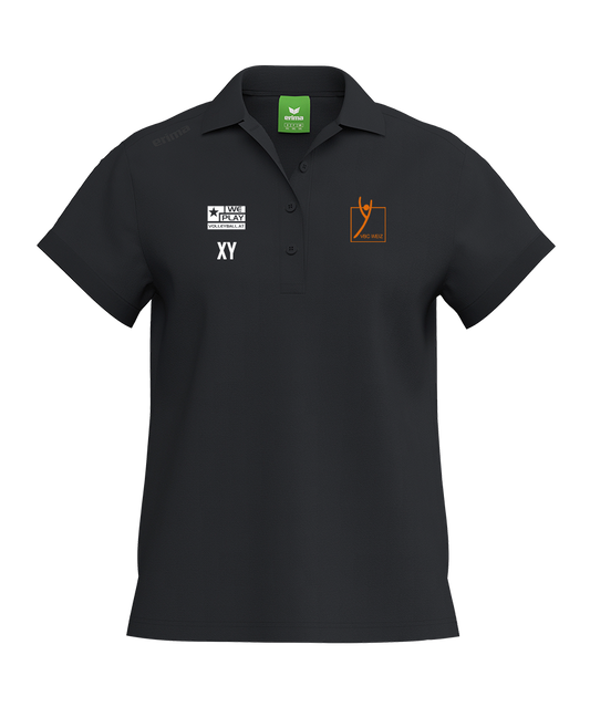 Erima TS Polo Damen Schwarz VBC Weiz