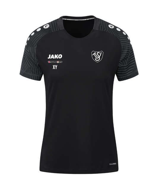 JAKO Performance T-Shirt Damen Schwarz Grau SV Trieben