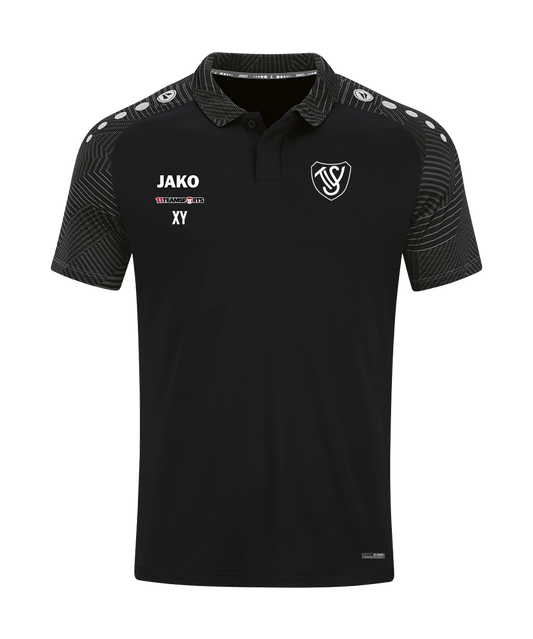 JAKO Performance Polo Schwarz Grau SV Trieben