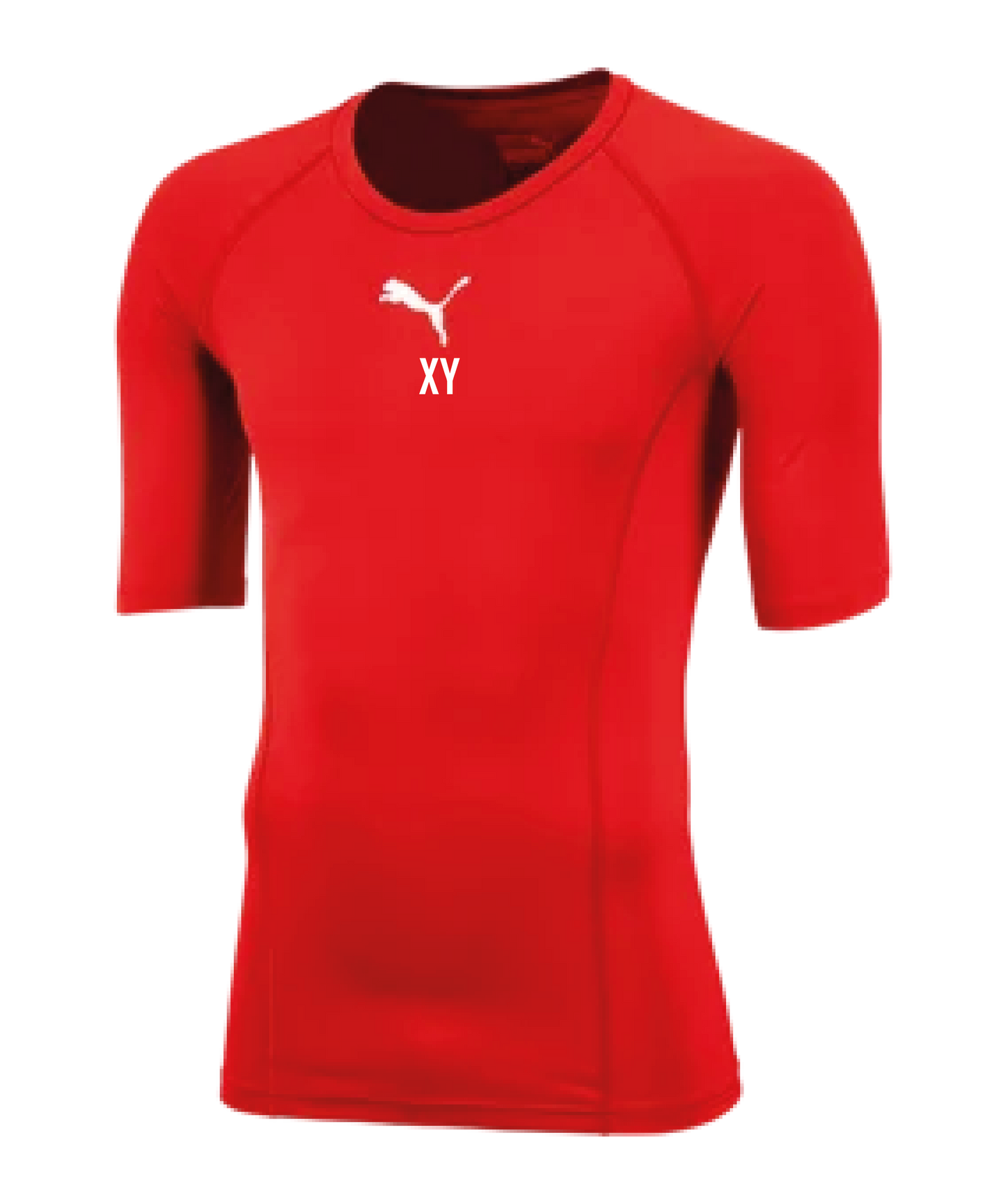 PUMA teamGOAL Baselayer Shortsleeve Kids Rot SV Phönix Hönigsberg Mürzzuschlag