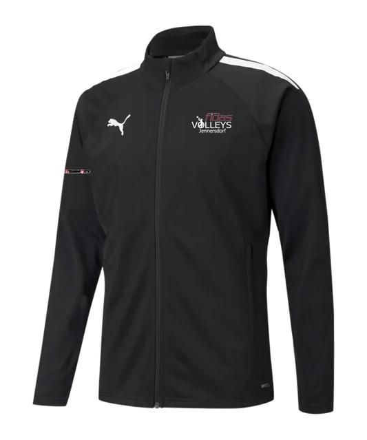 PUMA teamLIGA Trainingsjacke Schwarz F03 Volleys Jennersdorf