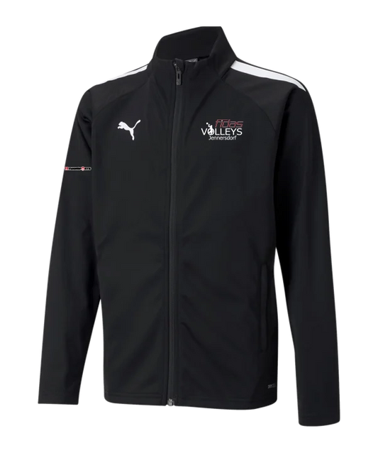 PUMA teamLIGA Trainingsjacke Kids Schwarz F03 Volleys Jennersdorf