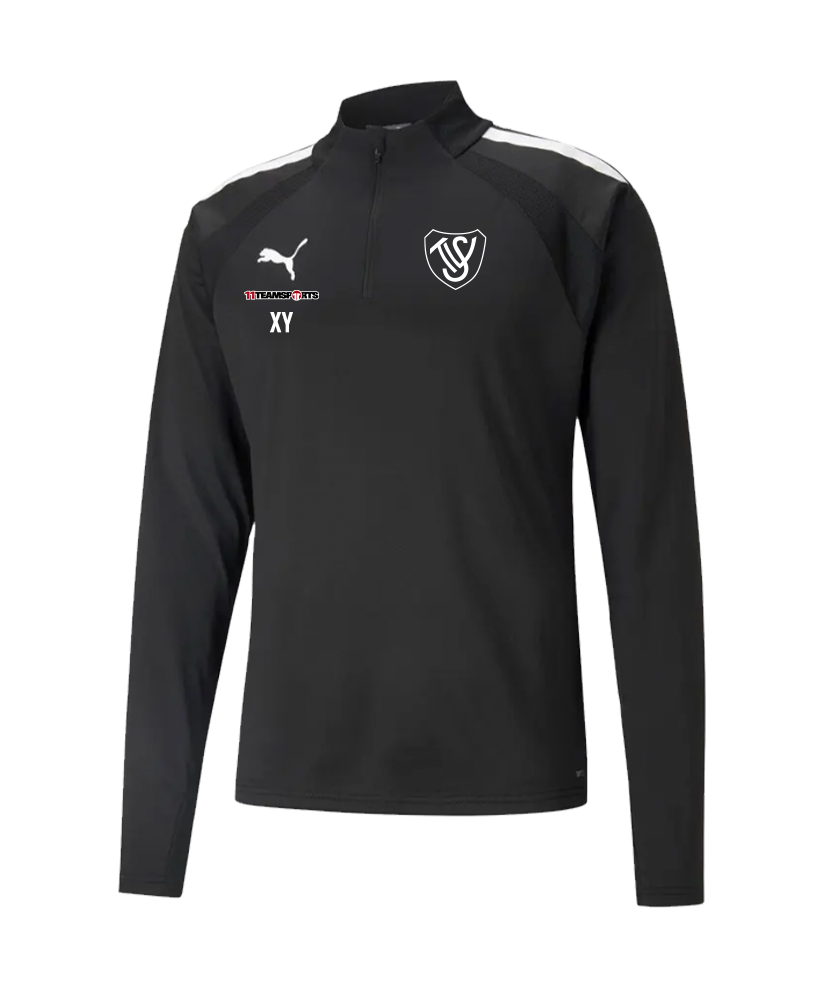 PUMA teamLIGA HalfZip Sweatshirt Schwarz SV Trieben