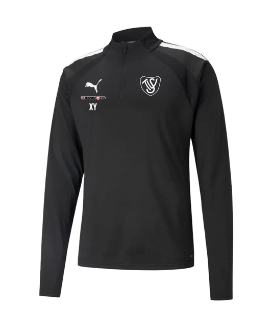 PUMA teamLIGA HalfZip Sweatshirt Schwarz SV Trieben