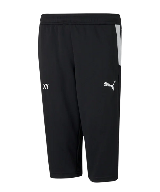 PUMA teamLIGA 3/4 Trainingshose Kids Schwarz Union Gschwandt