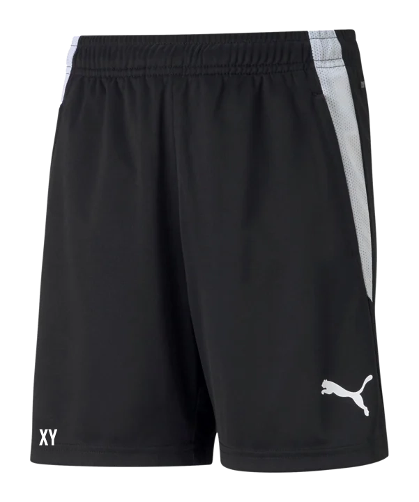 PUMA teamLIGA Short Kids Schwarz Weiss Union Gschwandt