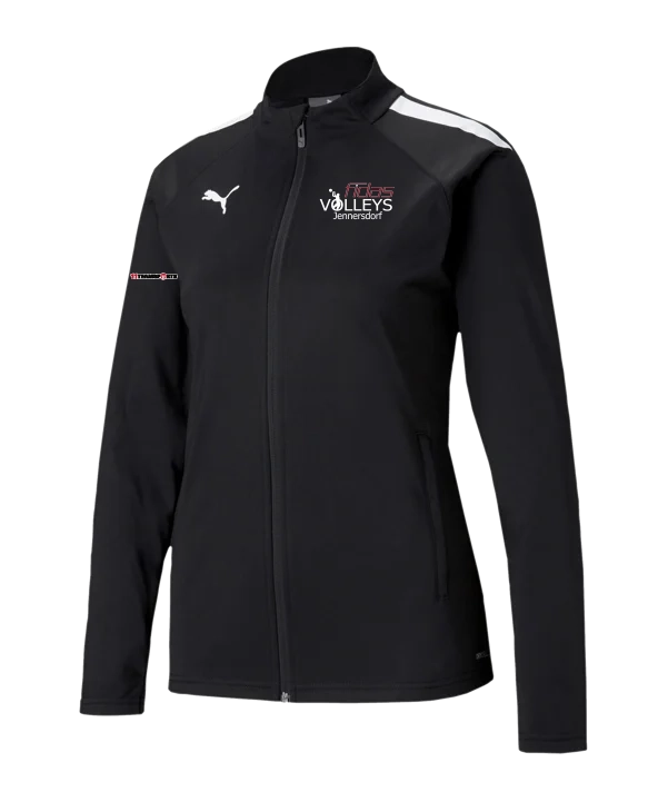 PUMA teamLIGA Trainingsjacke Damen Schwarz F03 Volleys Jennersdorf