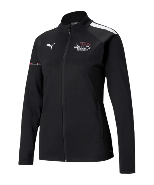 PUMA teamLIGA Trainingsjacke Damen Schwarz F03 Volleys Jennersdorf