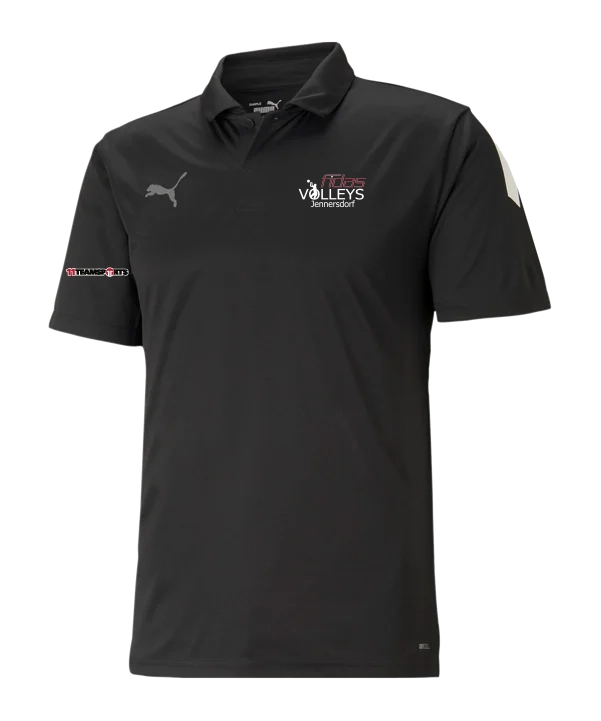 PUMA teamLIGA Sideline Polo Schwarz F03 Volleys Jennersdorf