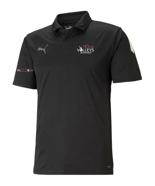 PUMA teamLIGA Sideline Polo Schwarz F03 Volleys Jennersdorf