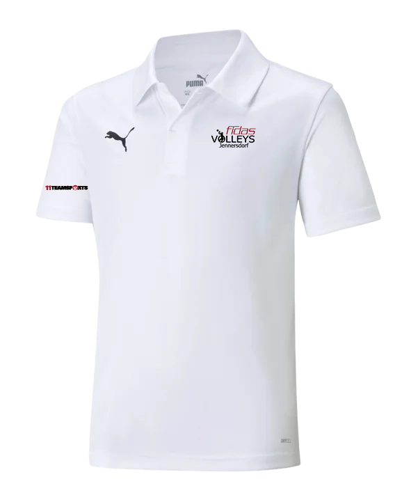 PUMA teamLIGA Sideline Polo Weiß F04 Volleys Jennersdorf