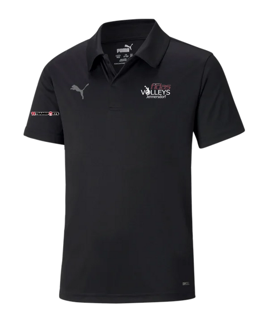 PUMA teamLIGA Sideline Polo Kids Schwarz F03 Volleys Jennersdorf