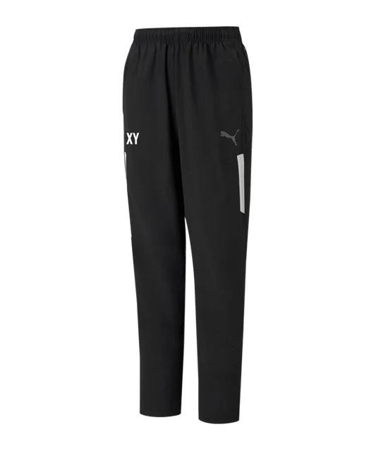 PUMA teamLIGA Sideline Hose Kids Schwarz Weiss Union Gschwandt