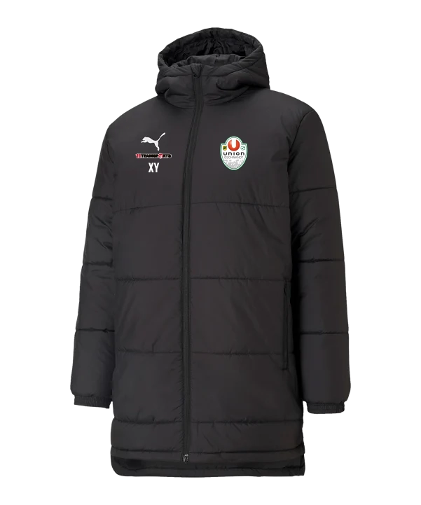 PUMA Bench Jacke Schwarz Weiss Union Gschwandt