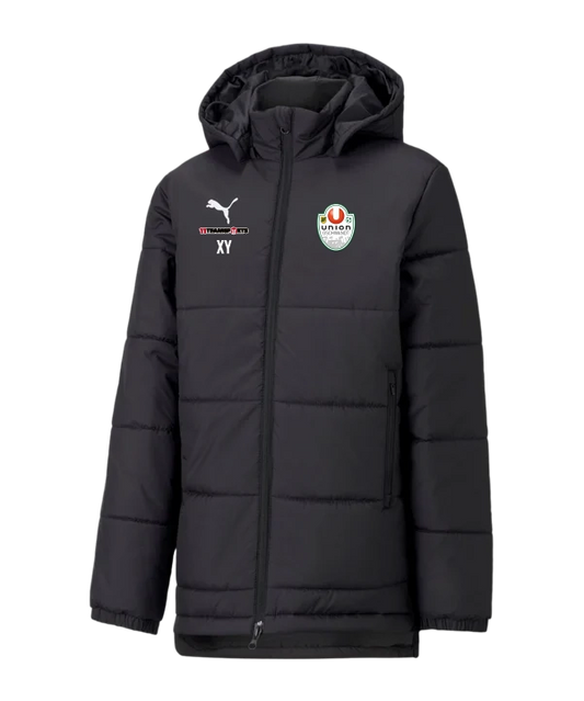 PUMA Bench Jacke Kids Schwarz Weiss Union Gschwandt