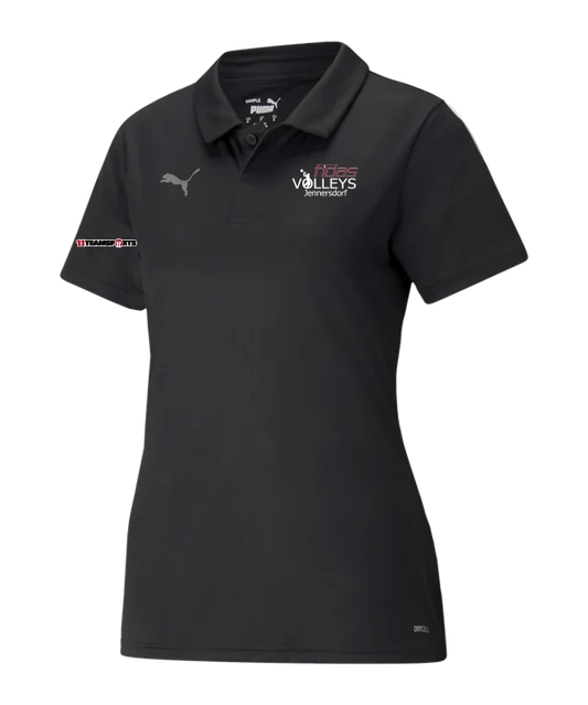 PUMA teamLIGA Sideline Polo Damen Schwarz F03 Volleys Jennersdorf