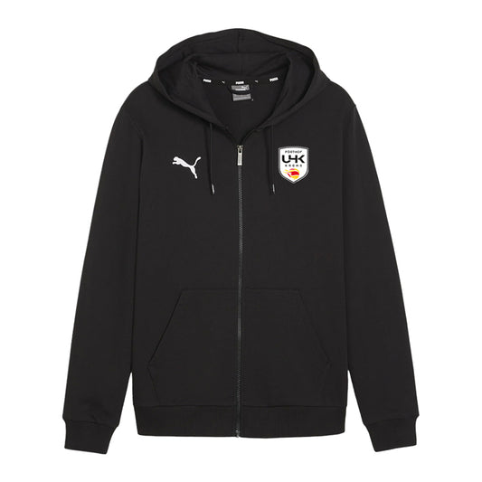 PUMA teamGOAL Casuals Kapuzenjacke Schwarz UHK Krems