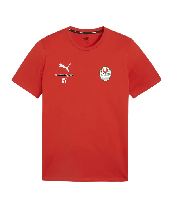 PUMA teamGOAL Casuals T-Shirt Rot Union Gschwandt