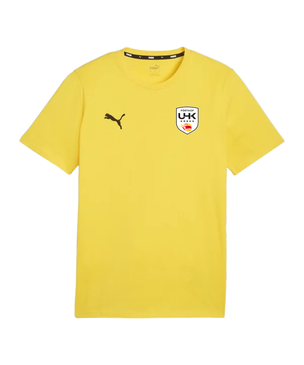 PUMA teamGOAL Casuals T-Shirt Kids Gelb UHK Krems