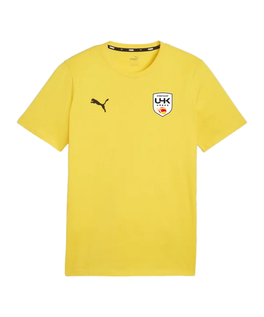 PUMA teamGOAL Casuals T-Shirt Gelb UHK Krems