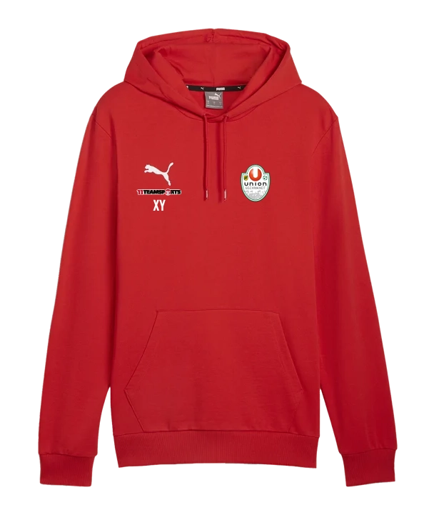 PUMA teamGOAL Casuals Hoody Rot Union Gschwandt