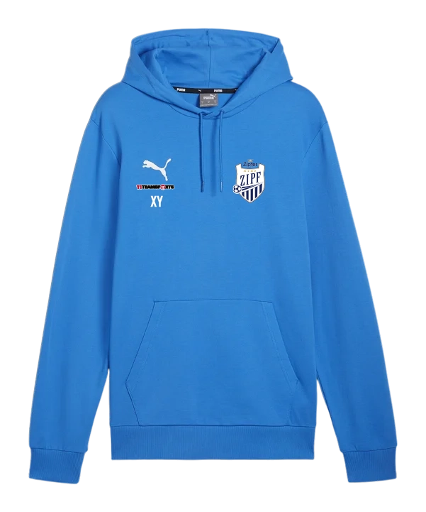 PUMA teamGOAL Casuals Hoody Blau ATSV Zipf