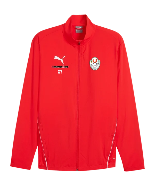 PUMA teamGOAL Sideline Jacke Rot Union Gschwandt