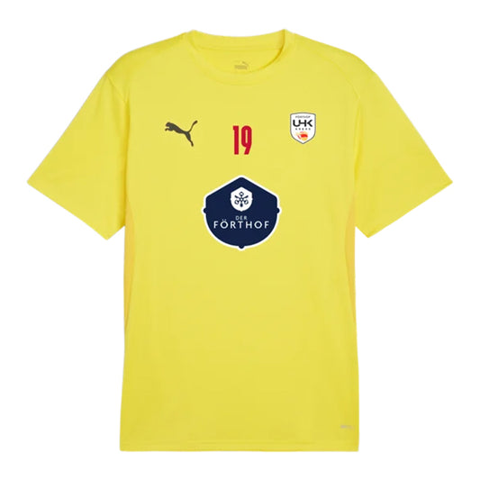 PUMA teamGOAL Trikot ohne Sponsoren Gelb UHK Krems